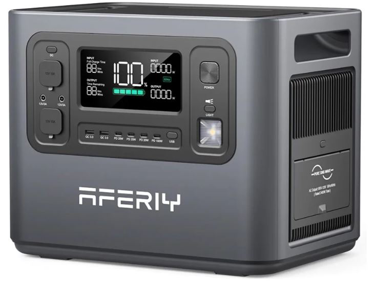 Зарядна станція Aferiy AF-P210, 2400 Вт, 2048 Вт/год